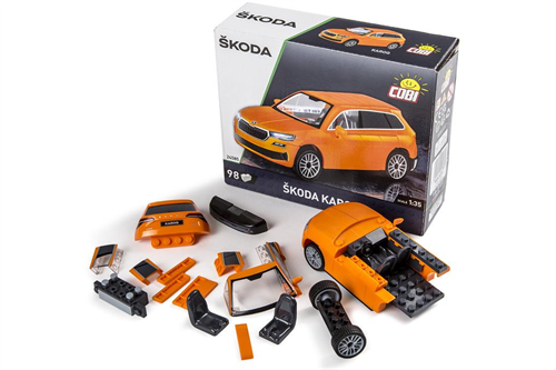 Skoda byg selv modelbil Karoq